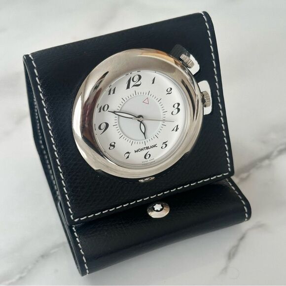 montblanc Other - SOLD:Montblanc Travel Clock Not Tested